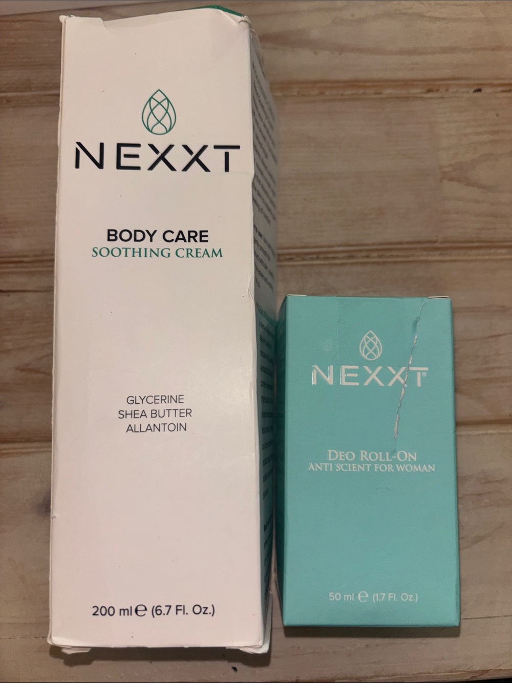Nexxt body care soothing cream & Deo Roll-On (731)